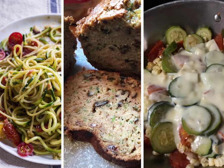 Zucchini 3 Ways