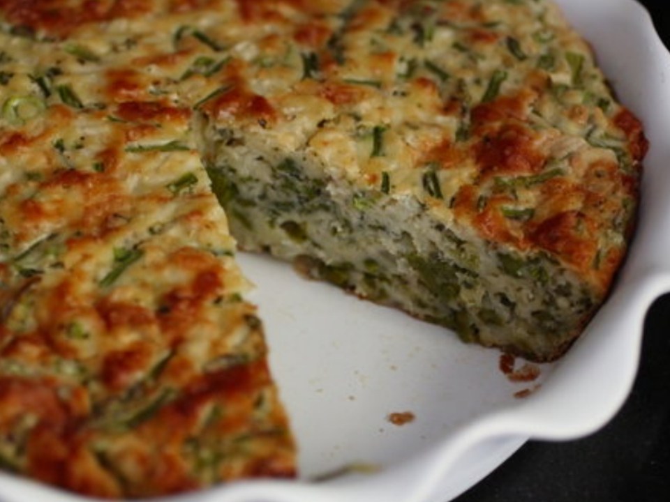 Asparagus Quiche