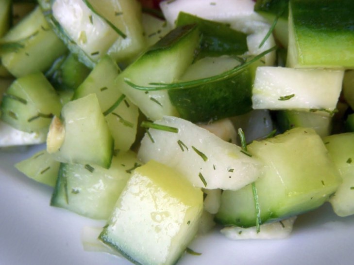 Cucumber Fennel Salad