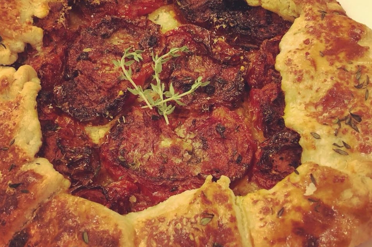 Rustic Tomato Tart
