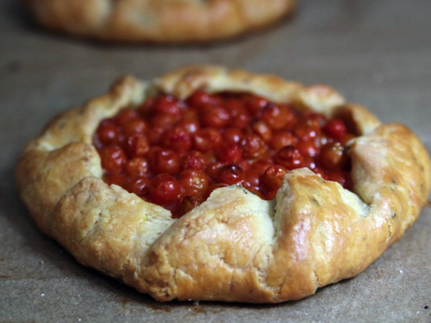 Red Currant Tomato Galettes