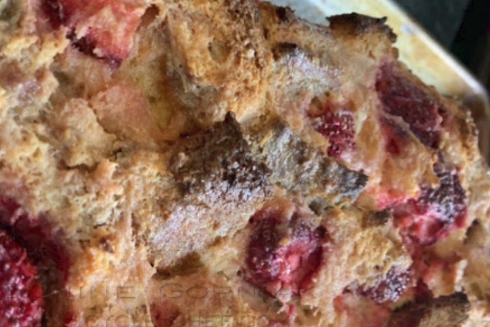 Rhubarb Strawberry Crisp