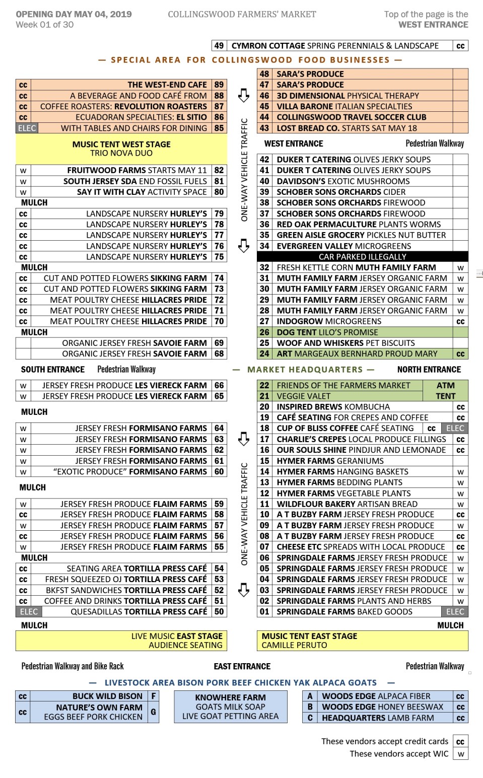 Site Plan Parked Car SAT MAY 04
