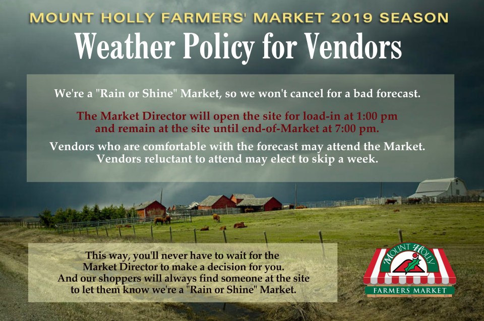 Weather Policy with Type and Logo