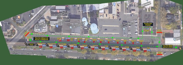 Walkup With Numbers Reduced